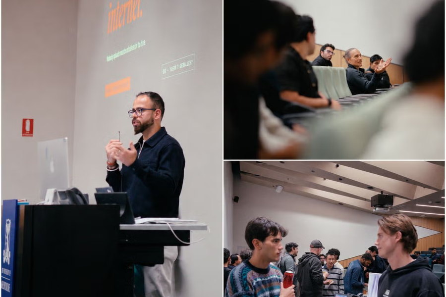 Speakers and attendees at Physical AI Meetup events